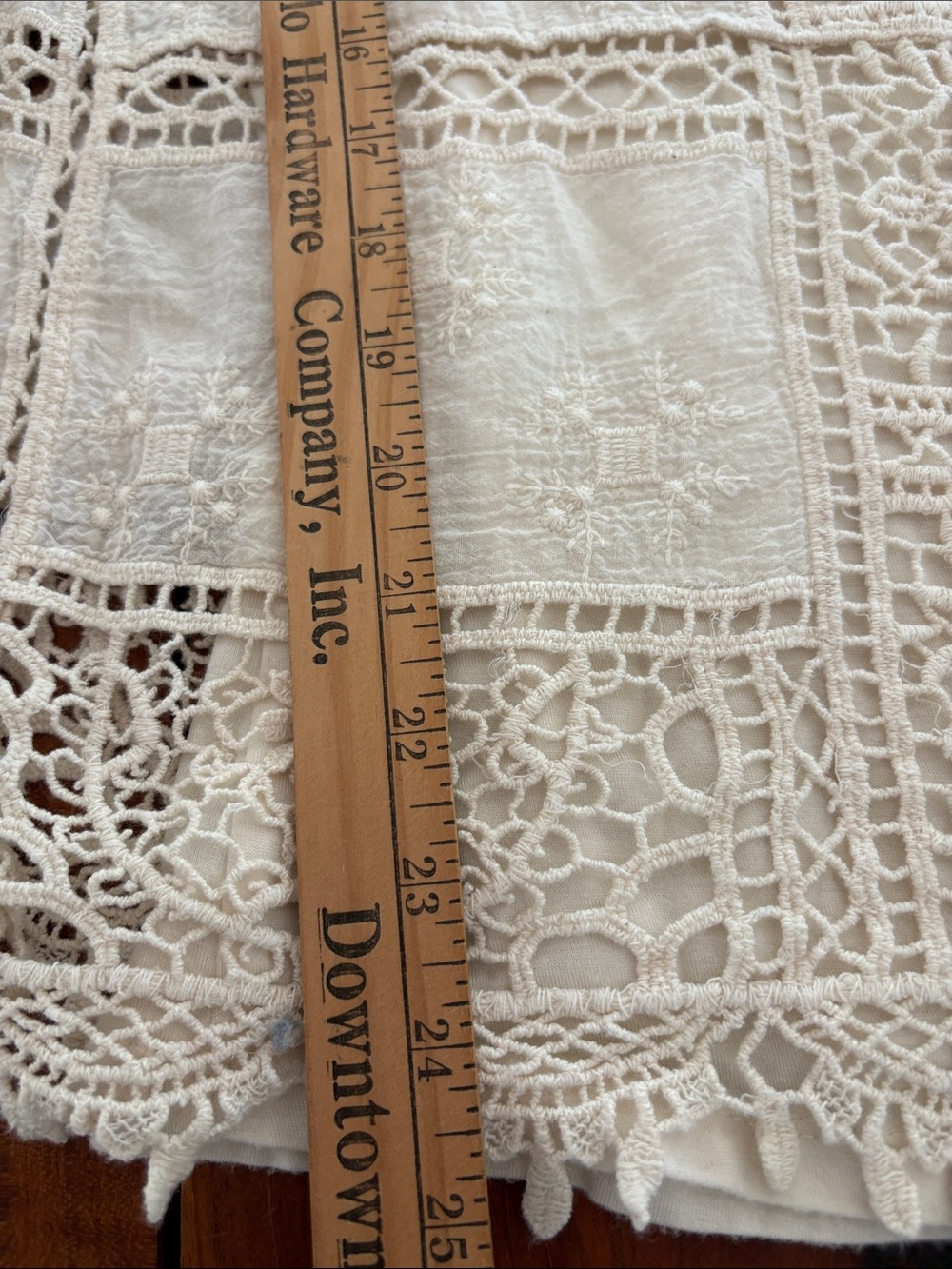 Democracy Boho Style Women’s Embroidered Top Sz Large - Picture 8 of 10